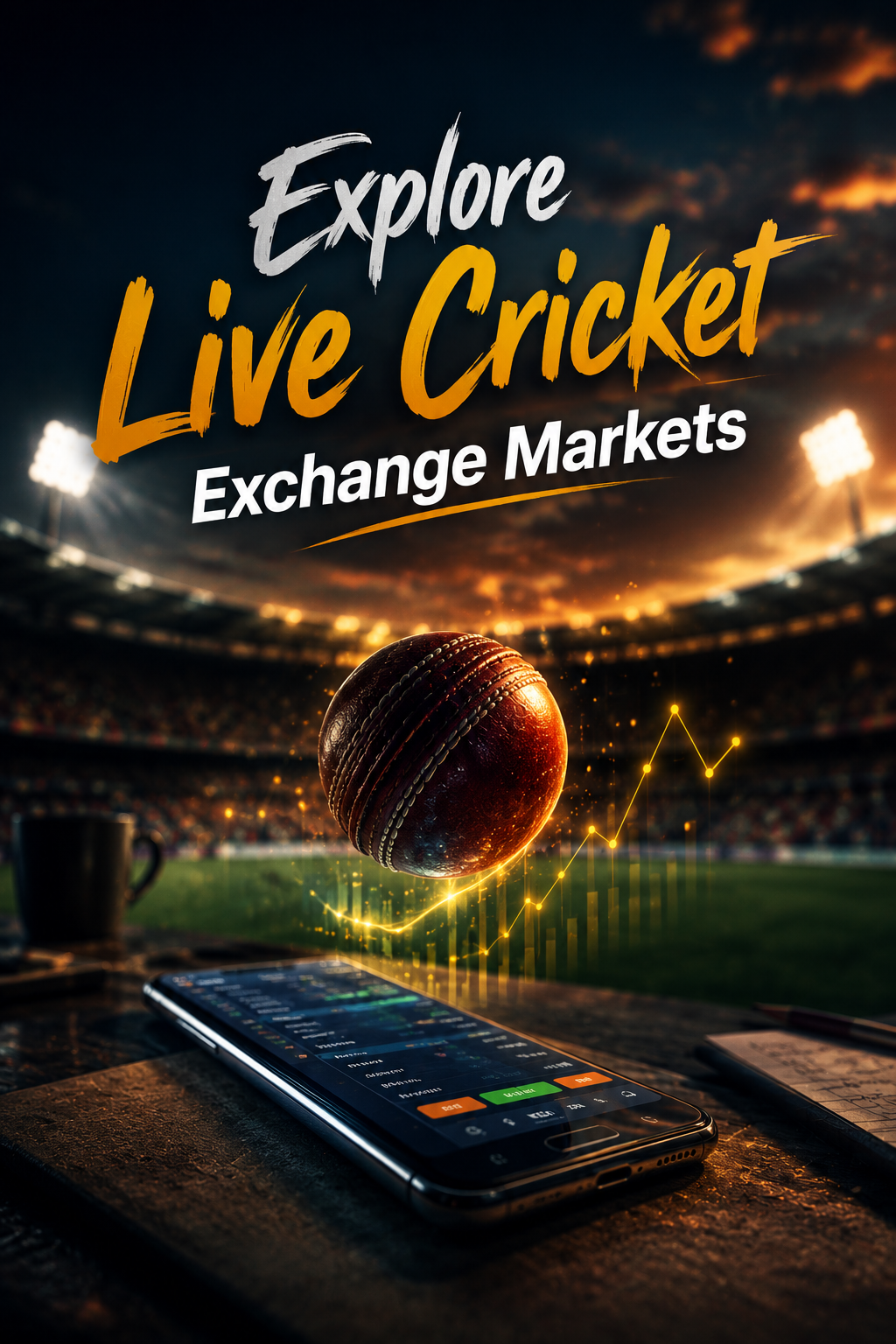 Live cricket exchange markets