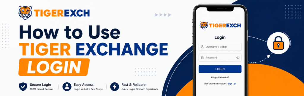 Tiger exchange login